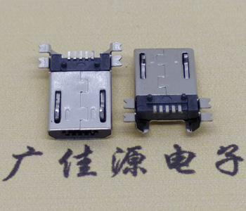 廠家直銷Micro USB貼片式,帶柱插口公頭,價優質新體現
